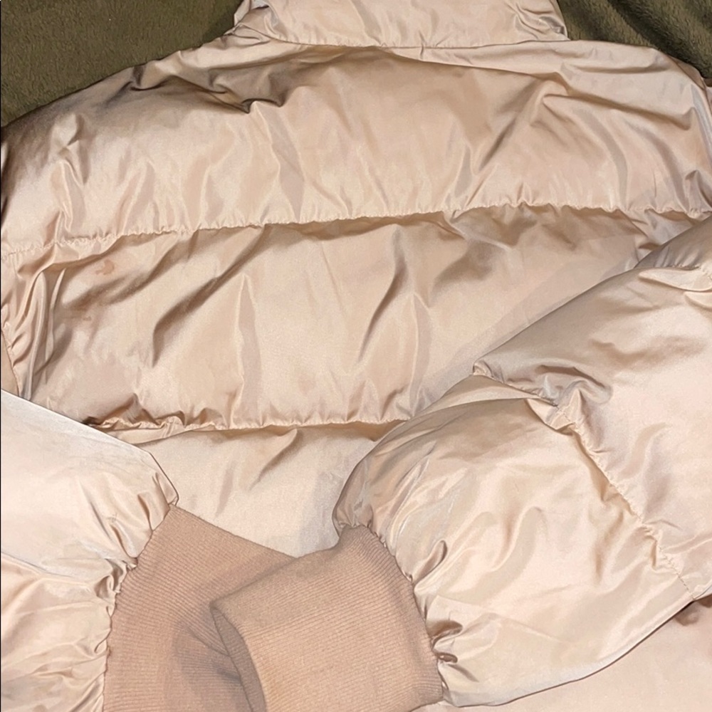 Tiger Mist Tan Puffer Jacket - Picture 8 of 8